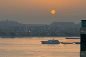 sunset dubai