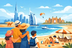Dubai Family Stay Itinerary Example for 5 Days