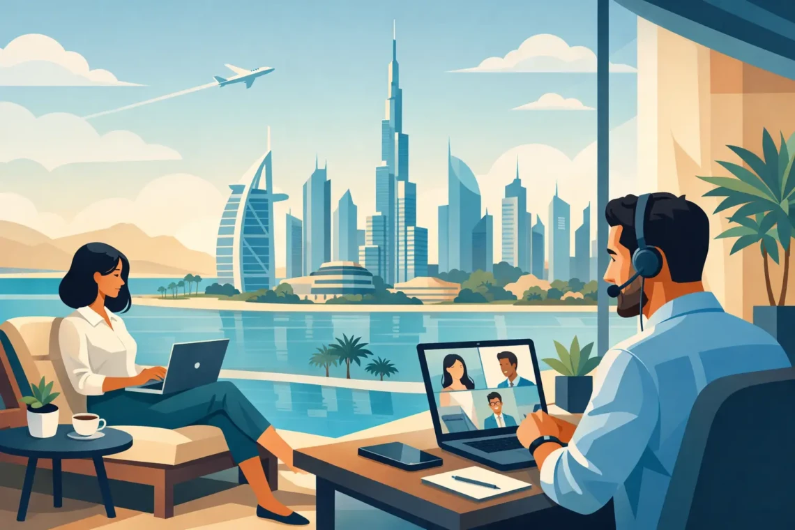 Remote Work Stays Dubai Professionals Actually Want